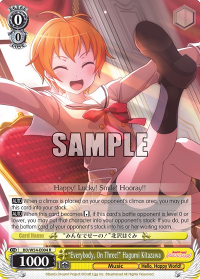 "Everybody, On Three!" Hagumi Kitazawa - Image 1