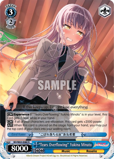 "Tears Overflowing" Yukina Minato - Image 1