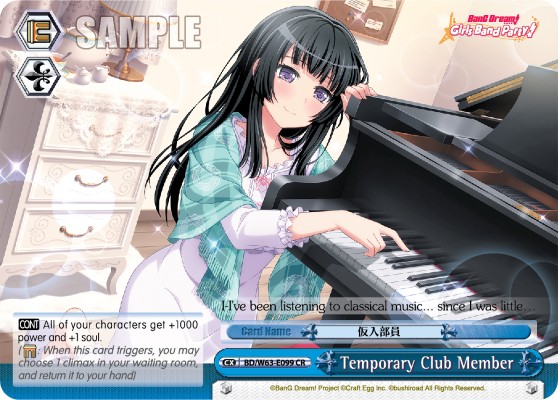Temporary Club Member - Image 1