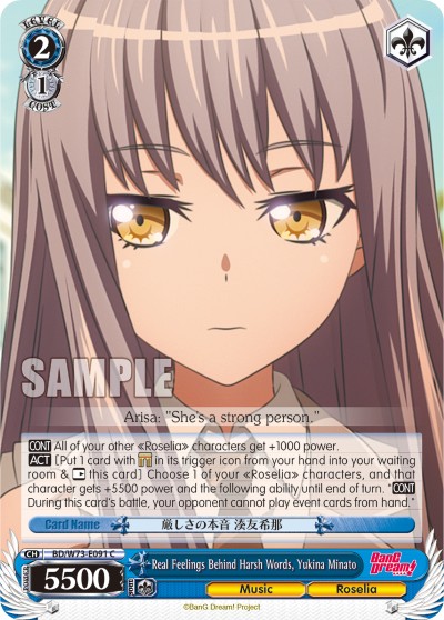 Real Feelings Behind Harsh Words, Yukina Minato - Image 1