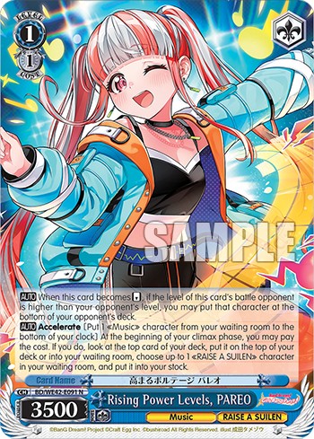 Rising Power Levels, PAREO - Image 1