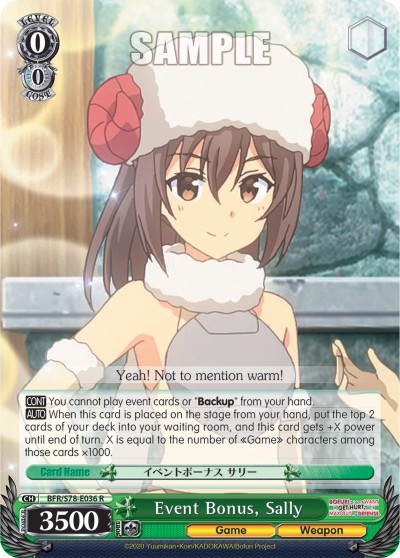 Event Bonus, Sally - Image 1