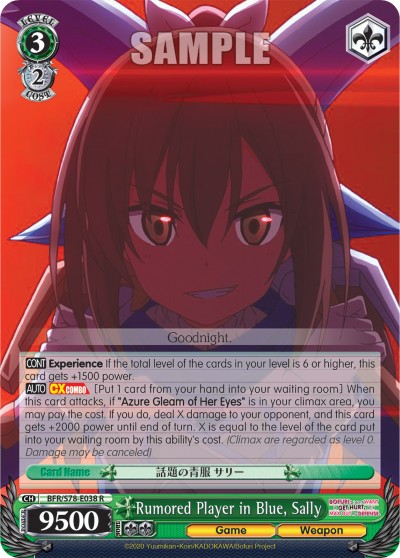 Rumored Player in Blue, Sally - Image 1