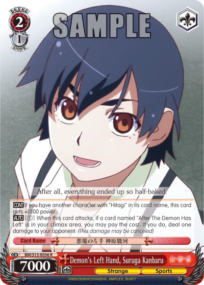 Demon's Left Hand, Suruga Kanbaru - Image 1