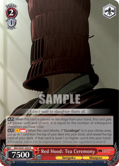 Red Hood: Tea Ceremony - Image 1