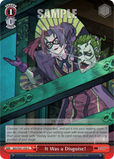 It Was a Disguise! - Image 1