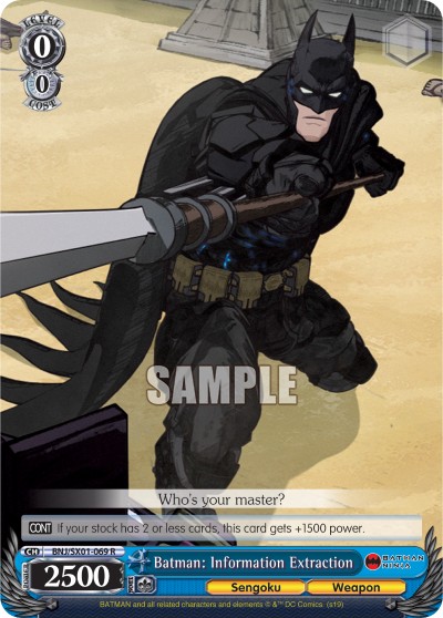 Batman: Information Extraction - Image 1