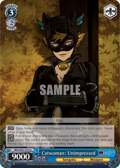 Catwoman: Unimpressed - Image 1
