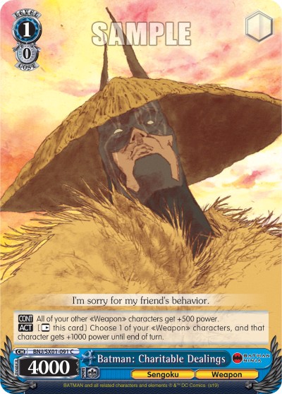 Batman: Charitable Dealings - Image 1