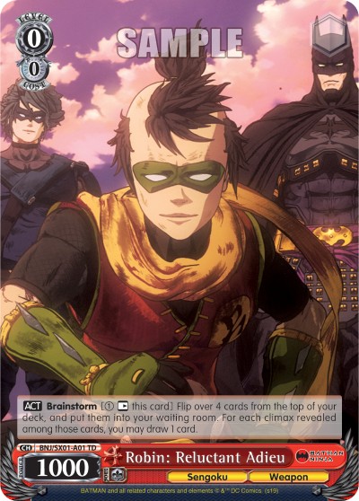 Robin: Reluctant Adieu - Image 1