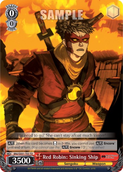 Red Robin: Sinking Ship - Image 1