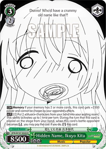 Hidden Name, Ikuyo Kita - Image 1