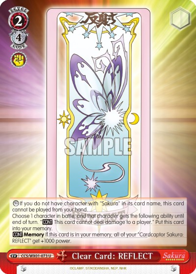 Clear Card: REFLECT - Image 1