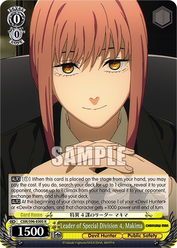 Leader of Special Division 4, Makima - Image 1