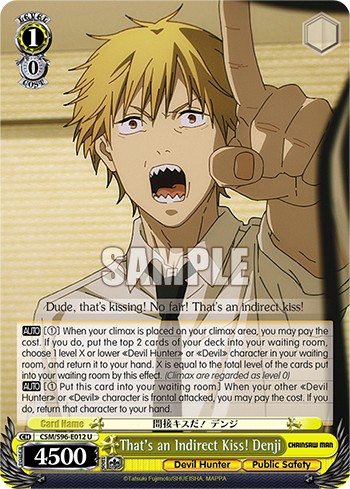 That's an Indirect Kiss! Denji - Image 1