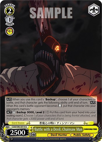 Battle with a Devil, Chainsaw Man - Image 1