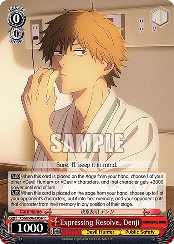 Expressing Resolve, Denji - Image 1
