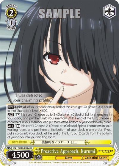Proactive Approach, Kurumi - Image 1