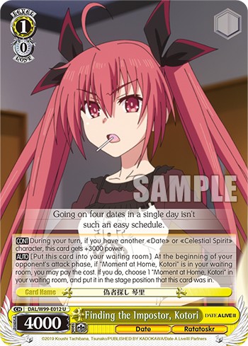 Finding the Impostor, Kotori - Image 1