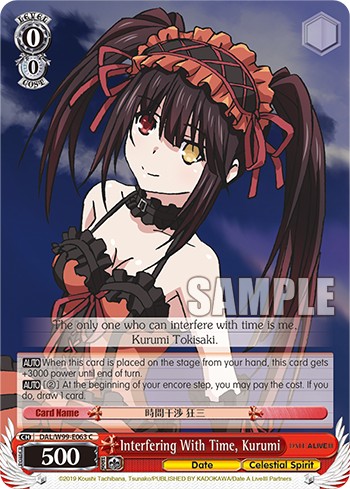 Interfering With Time, Kurumi - Image 1