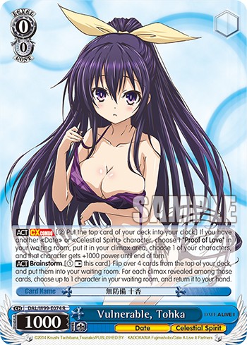 Vulnerable, Tohka - Image 1