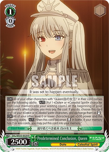 Predetermined Conclusion, Queen - Image 1