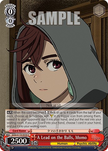 A Lead on the Balls, Momo - Image 1