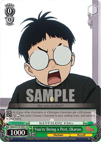 You're Being a Pest, Okarun - Image 1
