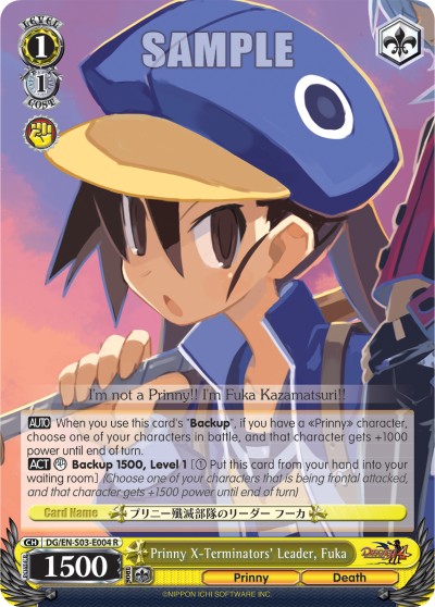 Prinny X-Terminators' Leader, Fuka - Image 1