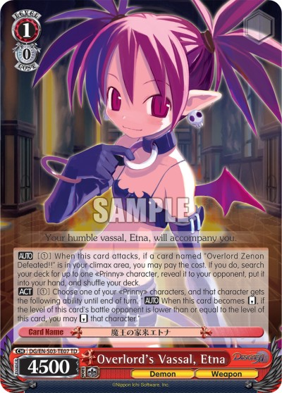 Overlord's Vassal, Etna - Image 1