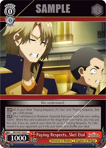Paying Respects, Skel Etal - Image 1