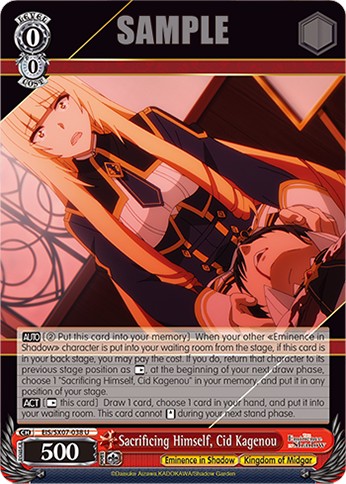 Sacrificing Himself, Cid Kagenou - Image 1