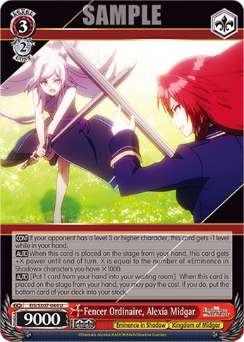 Fencer Ordinaire, Alexia Midgar - Image 1