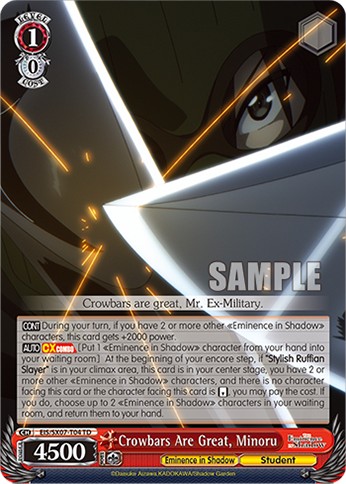 Crowbars Are Great, Minoru - Image 1