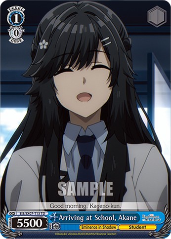 Arriving at School, Akane - Image 1