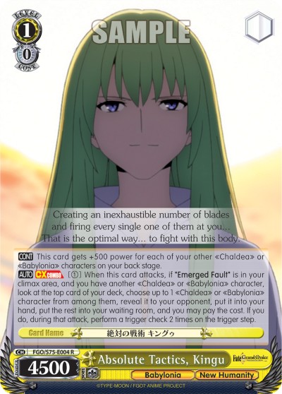 Absolute Tactics, Kingu - Image 1