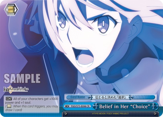 Belief in Her "Choice" - Image 1