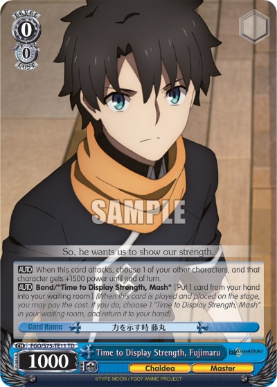 Time to Display Strength, Fujimaru - Image 1