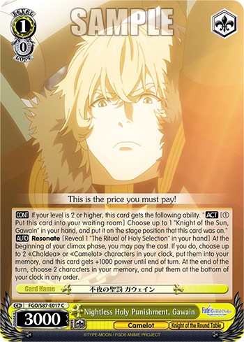 Nightless Holy Punishment, Gawain - Image 1
