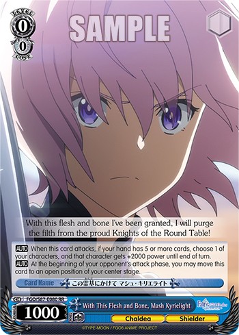 With This Flesh and Bone, Mash Kyrielight - Image 1