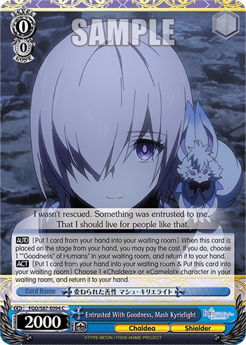 Entrusted With Goodness, Mash Kyrielight - Image 1
