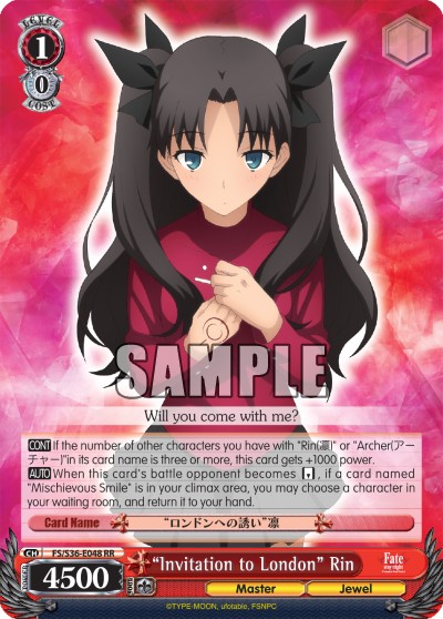 “Invitation to London” Rin - Image 1