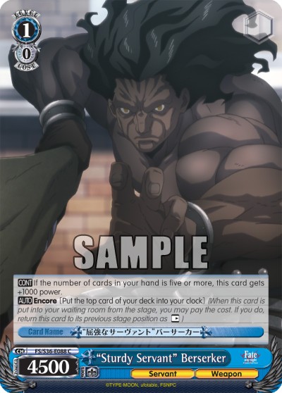“Sturdy Servant” Berserker - Image 1