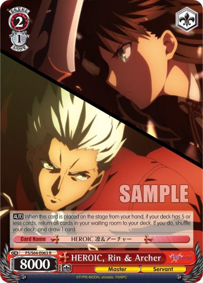 HEROIC, Rin & Archer - Image 1