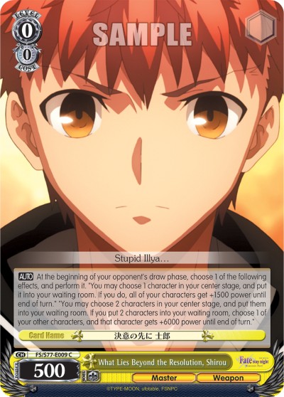 What Lies Beyond the Resolution, Shirou - Image 1
