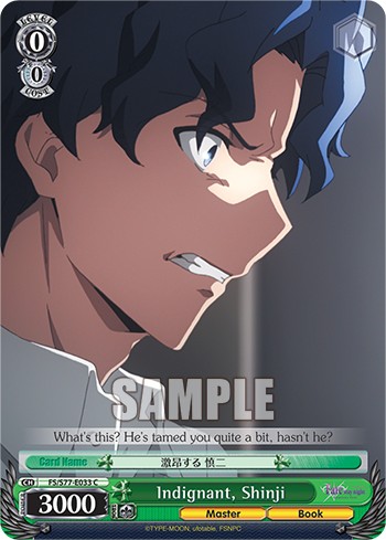 Indignant, Shinji - Image 1