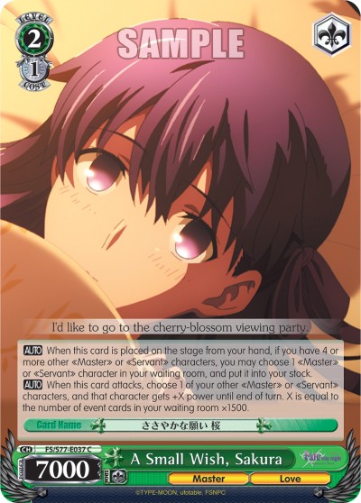A Small Wish, Sakura - Image 1