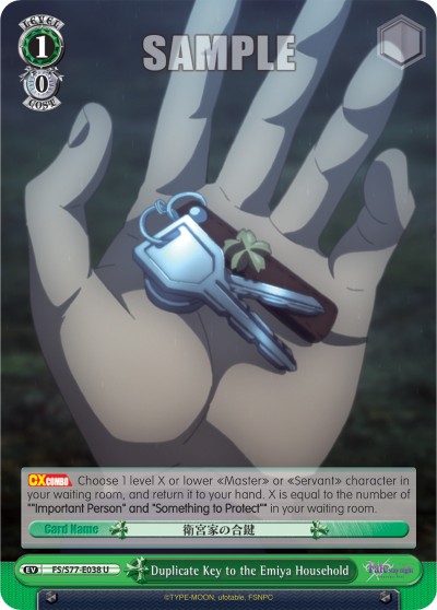 Duplicate Key to the Emiya Household - Image 1
