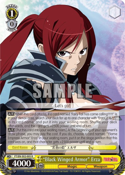 "Black Winged Armor" Erza - Image 1
