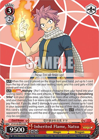 Inherited Flame, Natsu - Image 1
